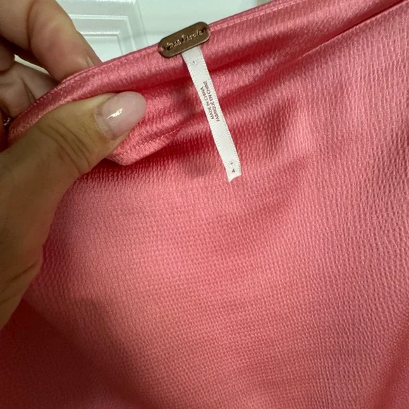 FREE PEOPLE mini skirt size 4 - Picture 4 of 4